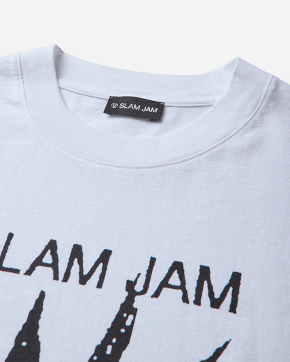 Slam Jam Skull T-Shirt White T-Shirts Shortsleeve SJPRHEADS WHT