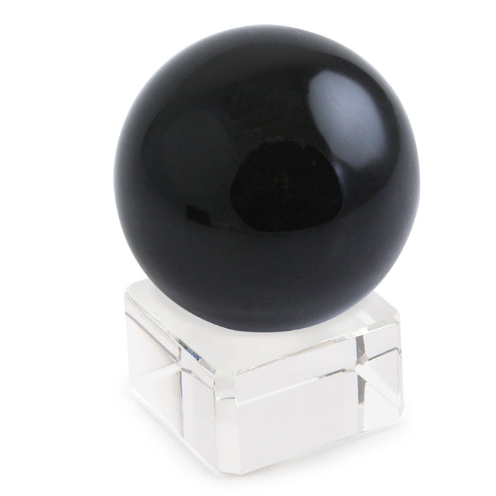 Snowflake Obsidian Sphere