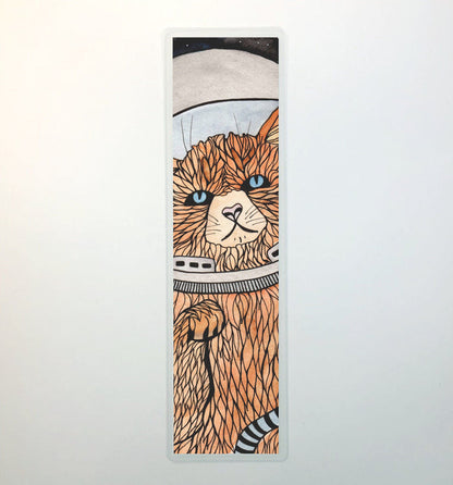 PinkPolish Design Bookmarks "Space Kitty", 2-Sided Bookmark