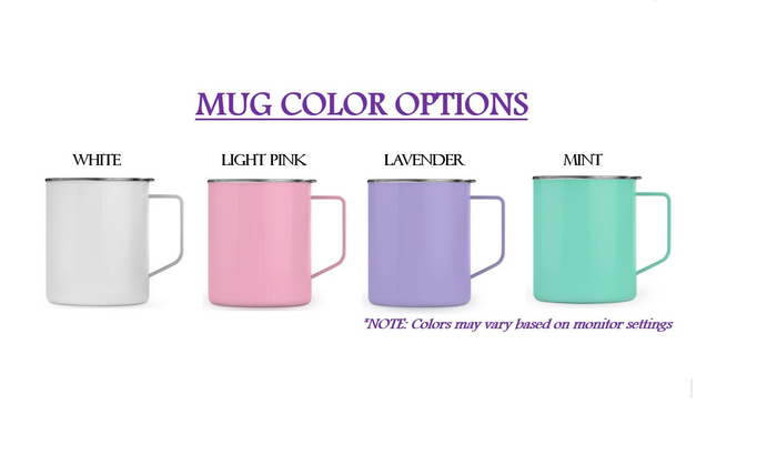 Teacher Apple Metal Mug - love-in-the-city-shop