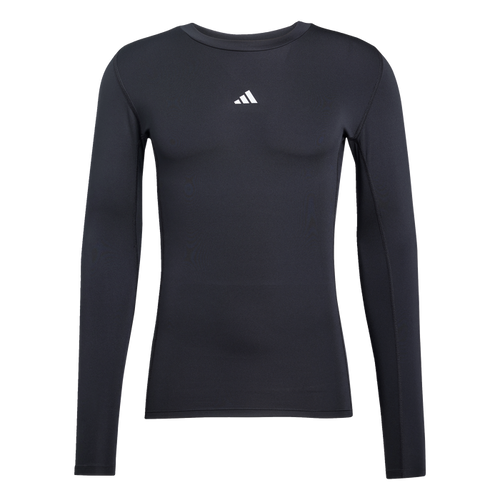 adidas TECHFIT Long-Sleeve Compresion Tee | Black | Men's