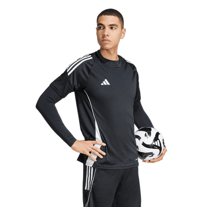 adidas TECHFIT Long-Sleeve Compresion Tee | Black | Men's