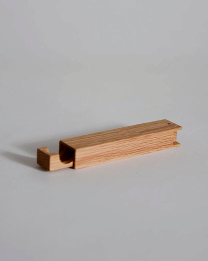 White Oak Wooden Toothpick Case by Nalata Nalata and Tanno on  gray background