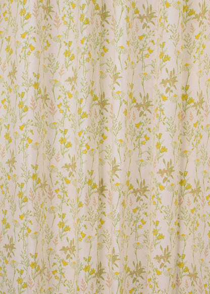 Tulip Garden printed cotton Fabric - Multicolor