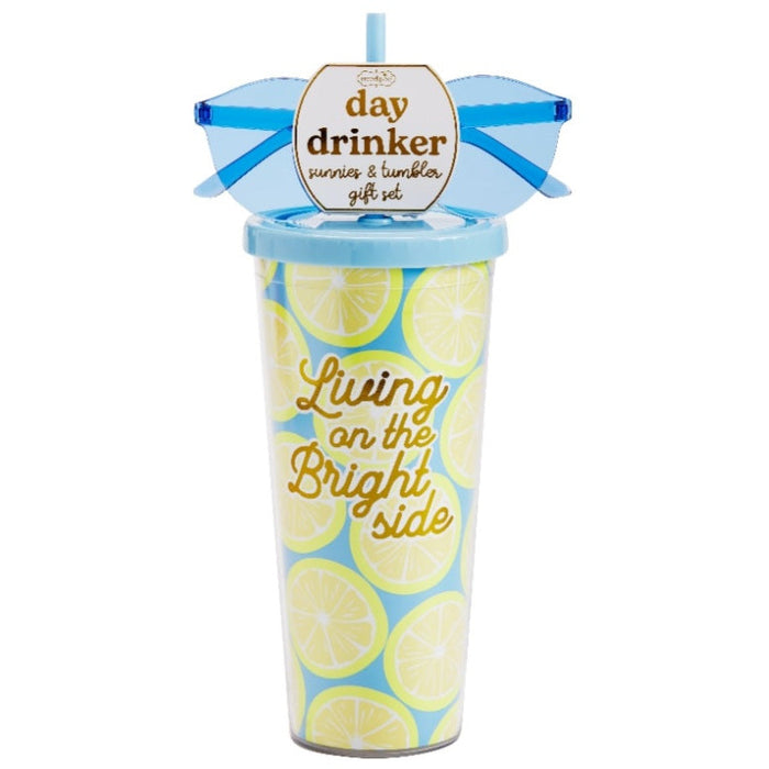 Tumbler Glasses Set Blue