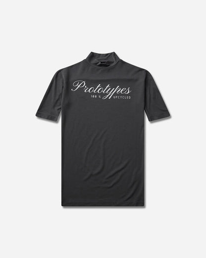 Prototypes Upcycled Fitted T-Shirt Black Butterblend Jersey T-Shirts Shortsleeve PTSCTP02WMBK BLACK