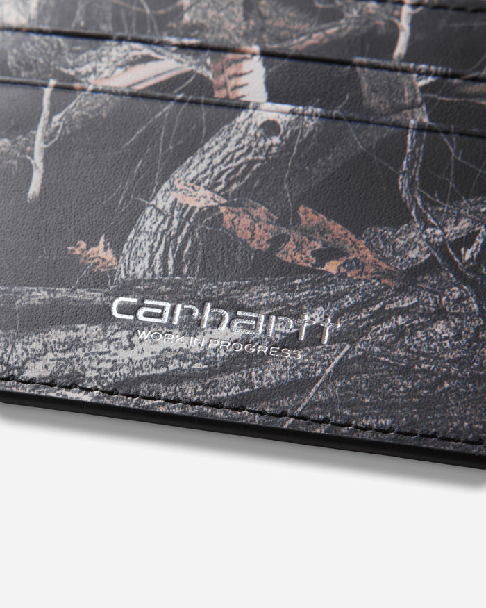 Carhartt WIP Vegas Cardholder Camo Feather Tree/Black Wallets and Cardholders Wallets I033109 3Y6XX