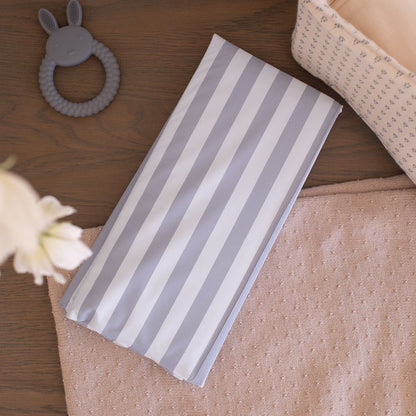 Wilby & Wonder – Travel Baby Changing Mat - Blue Stripe